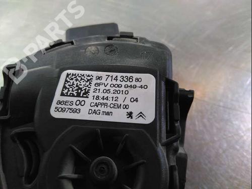 Pedal PEUGEOT 308 I (4A_, 4C_)  | BP9990024I4 