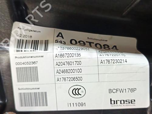 Front left window mechanism MERCEDES-BENZ A-CLASS (W176) A 220 d (176.003) | BP36051164C22 - Image 3