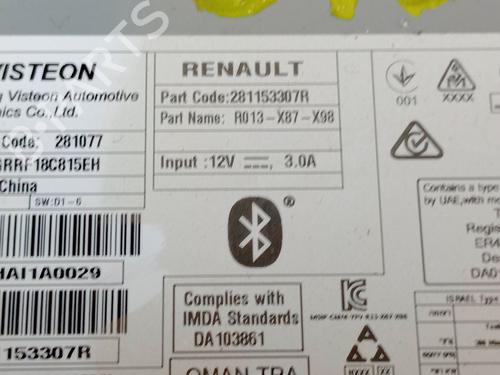Radio RENAULT CLIO IV (BH_) 1.5 dCi 75 | BP22759466E6 