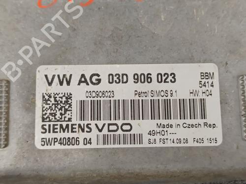 Engine control unit (ECU) SKODA FABIA II (542) 1.2 | BP31330380M57 - Image 3