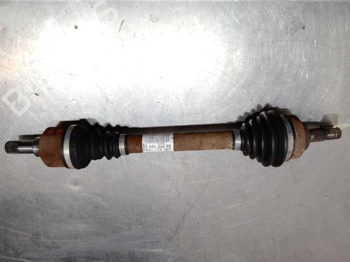 Used Left front driveshaft Left front driveshaft PEUGEOT 308 I (4A_, 4C_) 1.6 16V (120 hp) 19801905 19801905
