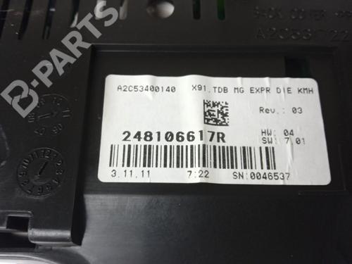 Instrument cluster RENAULT LAGUNA III (BT0/1)  | BP12127431C47 