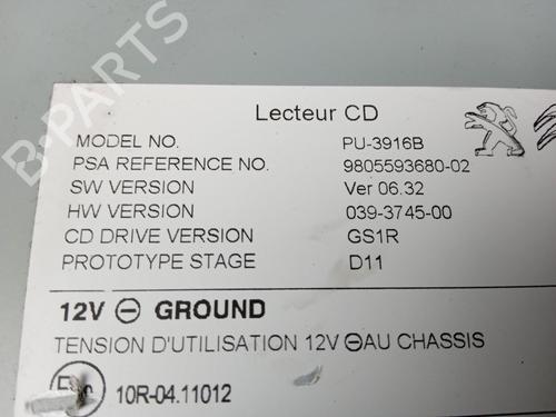 Radio PEUGEOT 308 II (LB_, LP_, LW_, LH_, L3_) 1.2 THP 130 | BP12532138E6 
