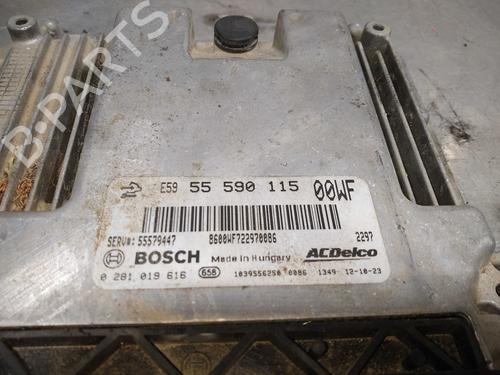 Engine control unit (ECU) OPEL CORSA D (S07) | BP9983820M57 - Image 3