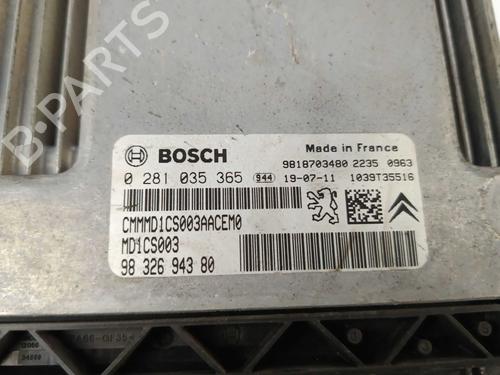 Engine control unit (ECU) CITROËN BERLINGO (ER_, EC_) 1.5 BlueHDi 130 (ECYHZJ, ECYHZR) | BP37232625M57 - Image 4