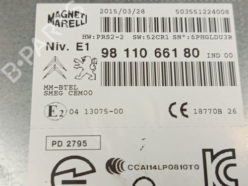 Radio PEUGEOT 208 I (CA_, CC_) 1.4 HDi | BP29146468E6 