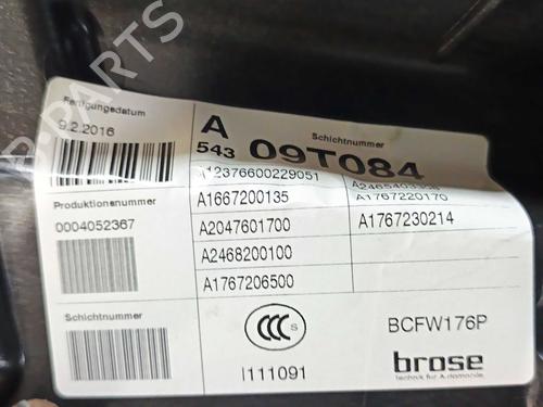 Front left window mechanism MERCEDES-BENZ A-CLASS (W176) A 220 d (176.003) | BP36051164C22 - Image 3