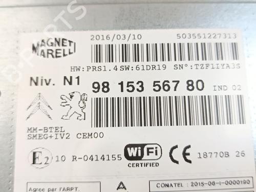 Radio CITROËN C4 II (NC_) 1.6 BlueHDi 100 | BP33264199E6 - Image 3