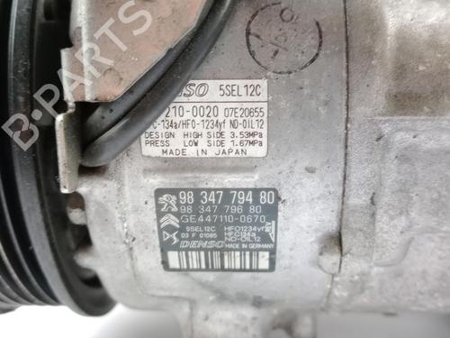 AC compressor PEUGEOT 3008 II SUV (MC_, MR_, MJ_, M4_) 1.5 BlueHDi 130 | BP24129113M34 