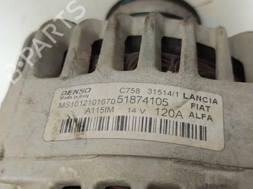 Alternator JEEP RENEGADE SUV (BU, B1, BV) 1.4 | BP39105222M7  - Image 5