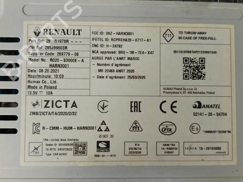 Radio DACIA SANDERO III 1.0 TCe 90 | BP37418226E6 - Image 3
