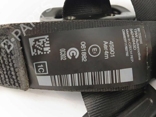 Front right seatbelt OPEL COMBO Box Body/MPV (K9) 1.5 D | BP32134994I25 - Image 3