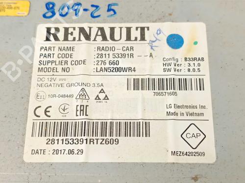 Radio DACIA SANDERO II TCe 90 (B8M1, B8MA, B8AC) | BP31010775E6 - Image 4