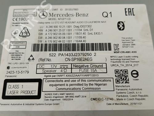 Radio MERCEDES-BENZ CLA Coupe (C117) CLA 200 CDI / d (117.308) | BP29123642E6 