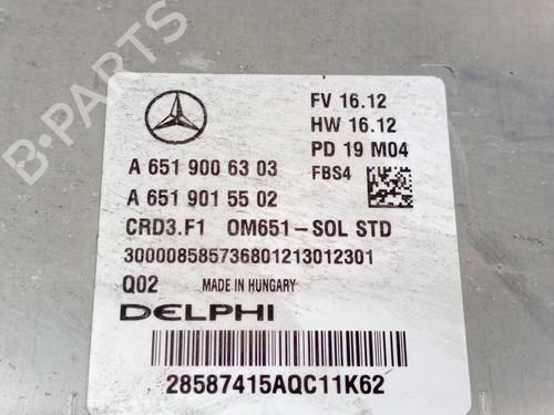 Engine control unit (ECU) MERCEDES-BENZ GLA-CLASS (X156) GLA 200 CDI / d (156.908) | BP25866874M57 