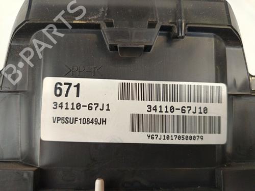 Instrument cluster SUZUKI GRAND VITARA II (JT, TE, TD) 1.9 DDiS All-wheel Drive (JT419, TD44, JB419WD, JB419XD,... | BP27360946C47 