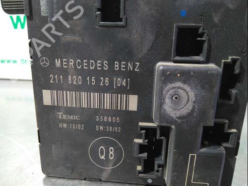 Electronic module MERCEDES-BENZ E-CLASS (W211) E 320 CDI (211.026) | BP14352865M83 