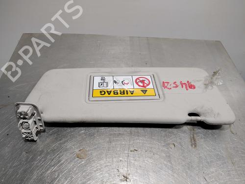 Used Right sun visor Right sun visor RENAULT CAPTUR I (J5_, H5_) 1.5 dCi 90 (J5N4, J5M5, J5MW, J5M6, J5AL, J5AJ) (90 hp) 9983328 9983328