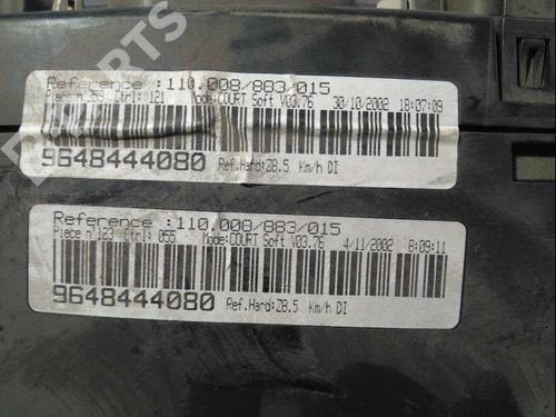 Instrument cluster PEUGEOT 607 (9D, 9U)  | BP9987043C47 