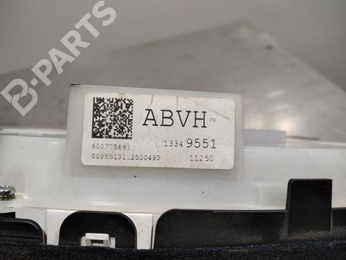 Instrument cluster OPEL MERIVA B MPV (S10) 1.7 CDTI (75) | BP9983170C47 