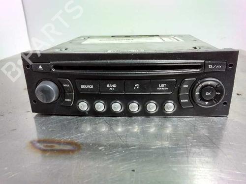 Used Radio Radio PEUGEOT PARTNER ORIGIN MPV (G_) [2008-2013] 10752529 10752529