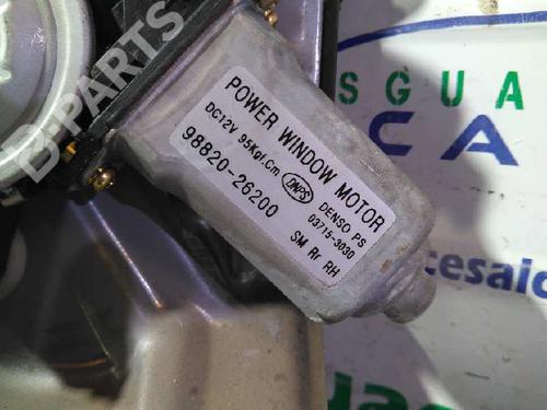 Rear right window mechanism HYUNDAI SANTA FÉ I (SM) 2.0 CRDi | BP10958347C25 