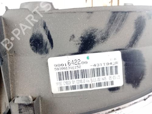 Instrument cluster CITROËN BERLINGO MULTISPACE (B9) 1.6 HDi 75 / BlueHDi 75 | BP29357522C47 