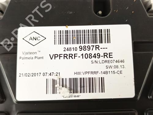 Instrument cluster RENAULT CAPTUR I (J5_, H5_) 1.5 dCi 90 (J5N4, J5M5, J5MW, J5M6, J5AL, J5AJ) | BP28624047C47 