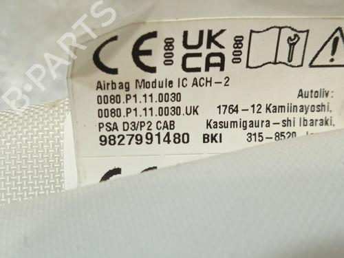 Left curtain airbag PEUGEOT 208 II (UB_, UP_, UW_, UJ_) 1.2 PureTech 100 | BP18526903C11 