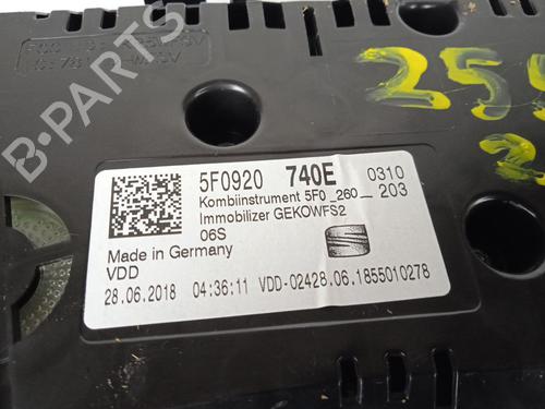 Instrument cluster SEAT LEON ST (5F8) 1.4 TSI | BP13058361C47 
