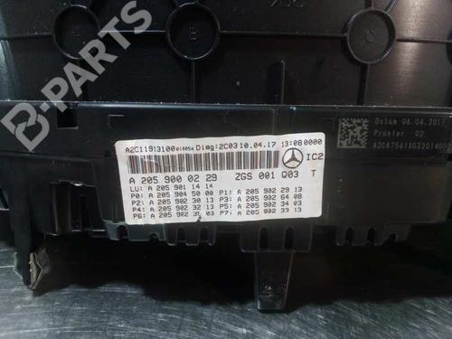 Instrument cluster MERCEDES-BENZ C-CLASS (W205) AMG C 43 4-matic (205.064) | BP10929700C47 