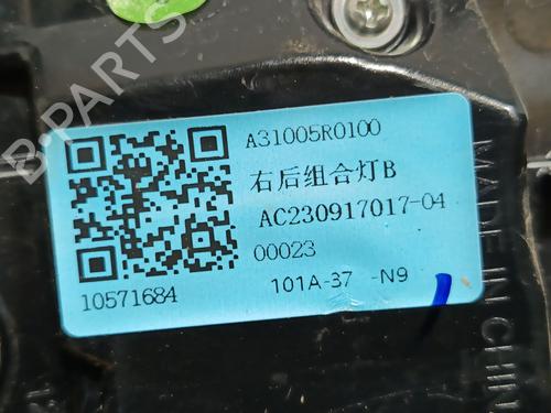 Right tailgate light MG MG ZS SUV (AZS1) 1.5 VTi | BP28576566C80