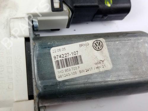Left rear window motor VW PASSAT B6 (3C2) 1.9 TDI | BP24522978E23 - Image 3
