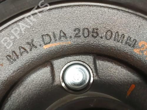 Right rear steering knuckle MITSUBISHI MIRAGE / SPACE STAR VI Hatchback (A0_A) 1.2 (A03A) | BP30263166M28 - Image 4