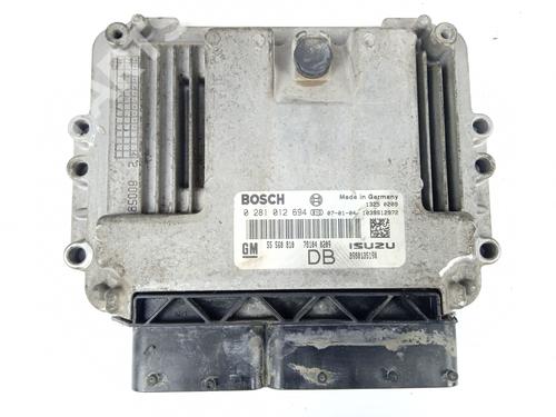 Used Engine control unit (ECU) OPEL ASTRA H (A04) 1.7 CDTI (L48) (100 hp) 10706926