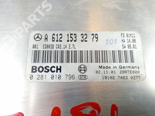 Engine control unit (ECU) MERCEDES-BENZ M-CLASS (W163) ML 270 CDI (163.113) | BP10145553M57 