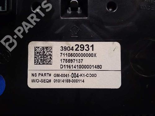 Instrument cluster OPEL ASTRA K (B16)  | BP10752730C47 