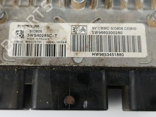 Engine control unit (ECU) CITROËN C3 I (FC_, FN_) 1.4 HDi | BP30610661M57