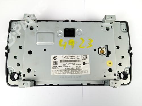 Radio VW GOLF VII (5G1, BQ1, BE1, BE2) 1.6 TDI | BP11885209E6 