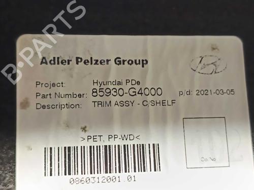 Hattehylde HYUNDAI i30 (PDE, PD, PDEN) 2.0 N | BP33690194C85 - Image 2