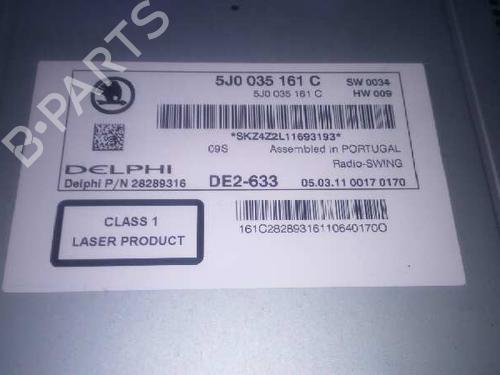 Radio SKODA FABIA II Combi (545) 1.2 LPG | BP14352801E6 