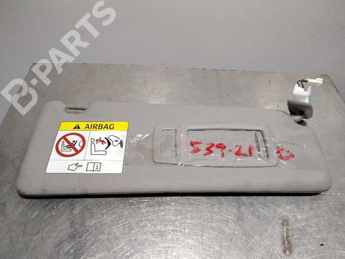 Left sun visor BMW 4 Gran Coupe (F36) 418 d (150 hp) 10093114