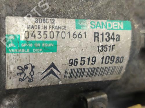 AC compressor CITROËN C4 I (LC_) 1.6 HDi | BP28580055M34 - Image 3