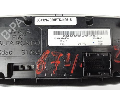 Climate control FIAT 500X (334_) 1.6 D Multijet (334AXA1B, 334AXA11) | BP16967914I5 