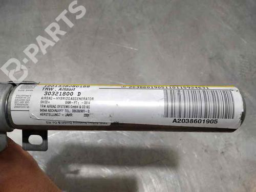 Left curtain airbag MERCEDES-BENZ C-CLASS Coupe (CL203) C 200 Kompressor (203.745) | BP9996855C11 