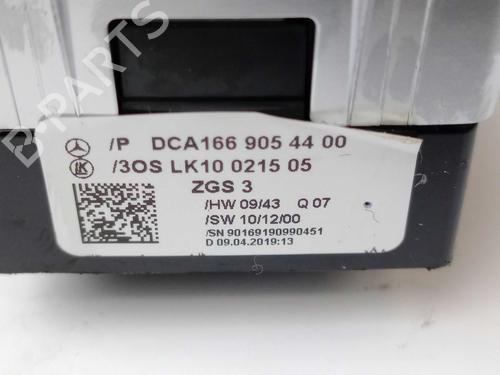 Left front window switch MERCEDES-BENZ GLA-CLASS (X156) GLA 200 CDI / d (156.908) | BP25934171I27 - Image 2