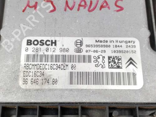 Engine control unit (ECU) CITROËN C4 Picasso I MPV (UD_) 1.6 HDi | BP24209658M57 - Image 2