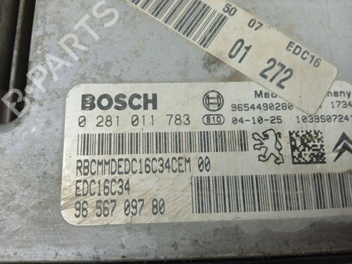 Engine control unit (ECU) PEUGEOT 206 Hatchback (2A/C)  | BP13474114M57 