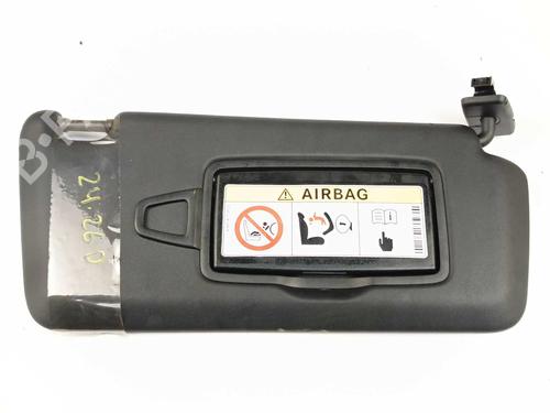 Used Right sun visor Right sun visor MERCEDES-BENZ A-CLASS (W176) A 220 d (176.003) (177 hp) 36051197 36051197