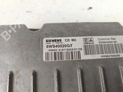 Engine control unit (ECU) PEUGEOT 307 (3A/C) 2.0 HDi 90 | BP40611684M57 - Image 4